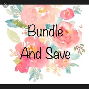 Bundle 3 items and save!!!!